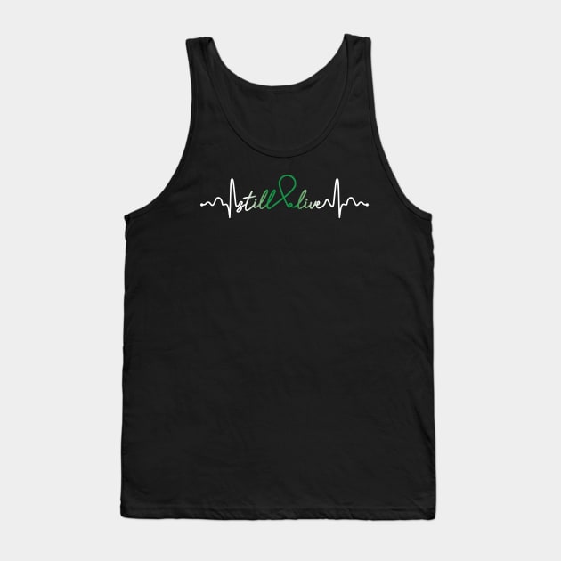 Still Alive- Adrenal Cancer Gifts Adrenal Cancer Awareness Tank Top by AwarenessClub